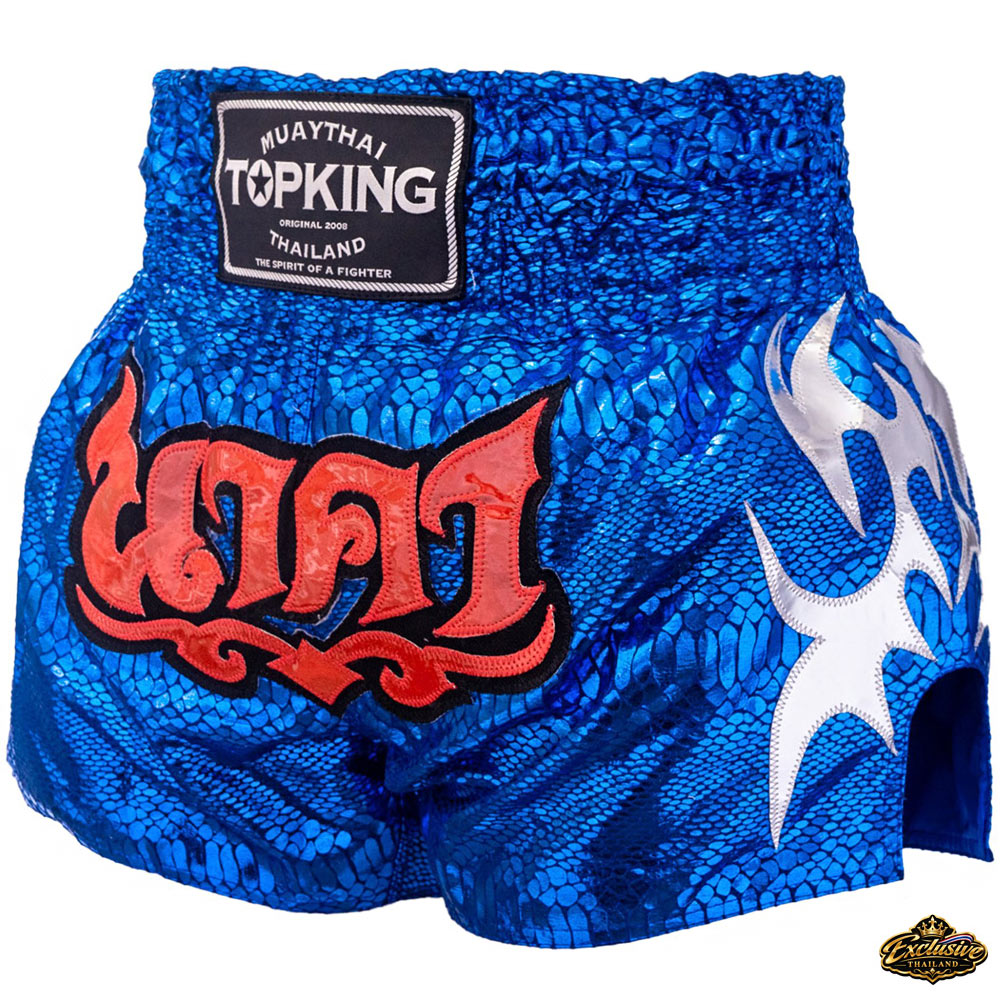 Top King Special TKTBS-SP18 Шорты Тайский Бокс Синие 