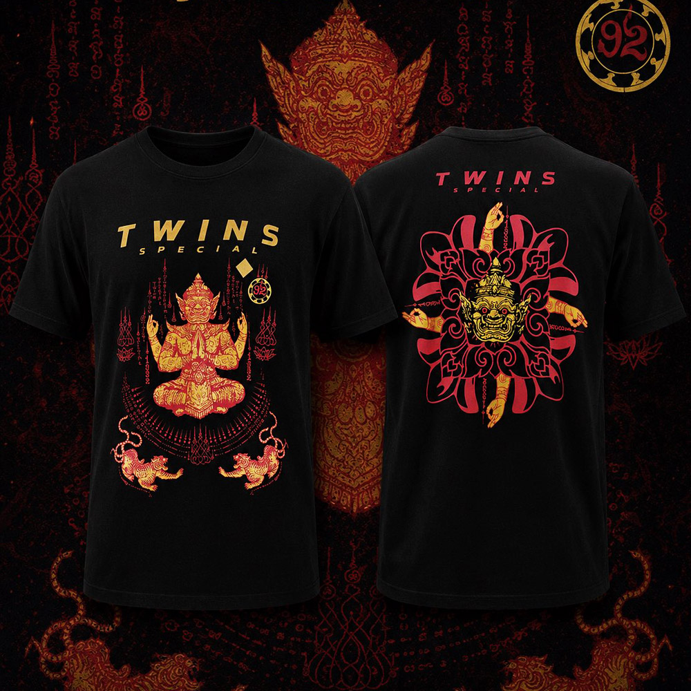 Twins Special «Yaksha» Футболка Тайский Бокс Хлопок 