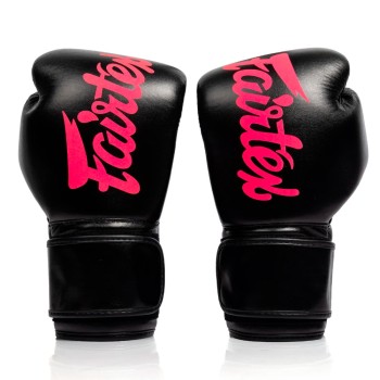 Fairtex BGV14 Боксерские Перчатки Тайский Бокс Neon Noir