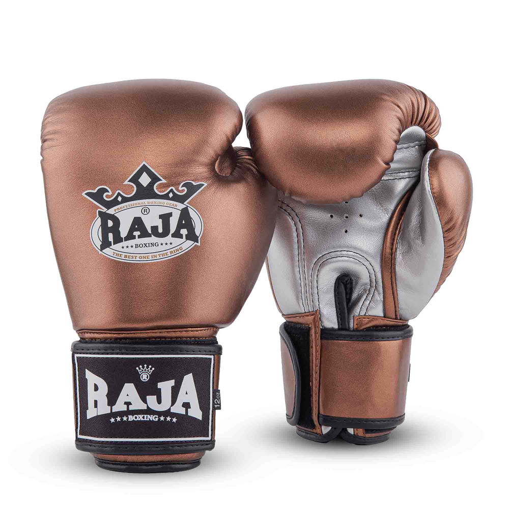Raja Boxing "Metallic 2" Боксерские Перчатки Тайский Бокс Бронза