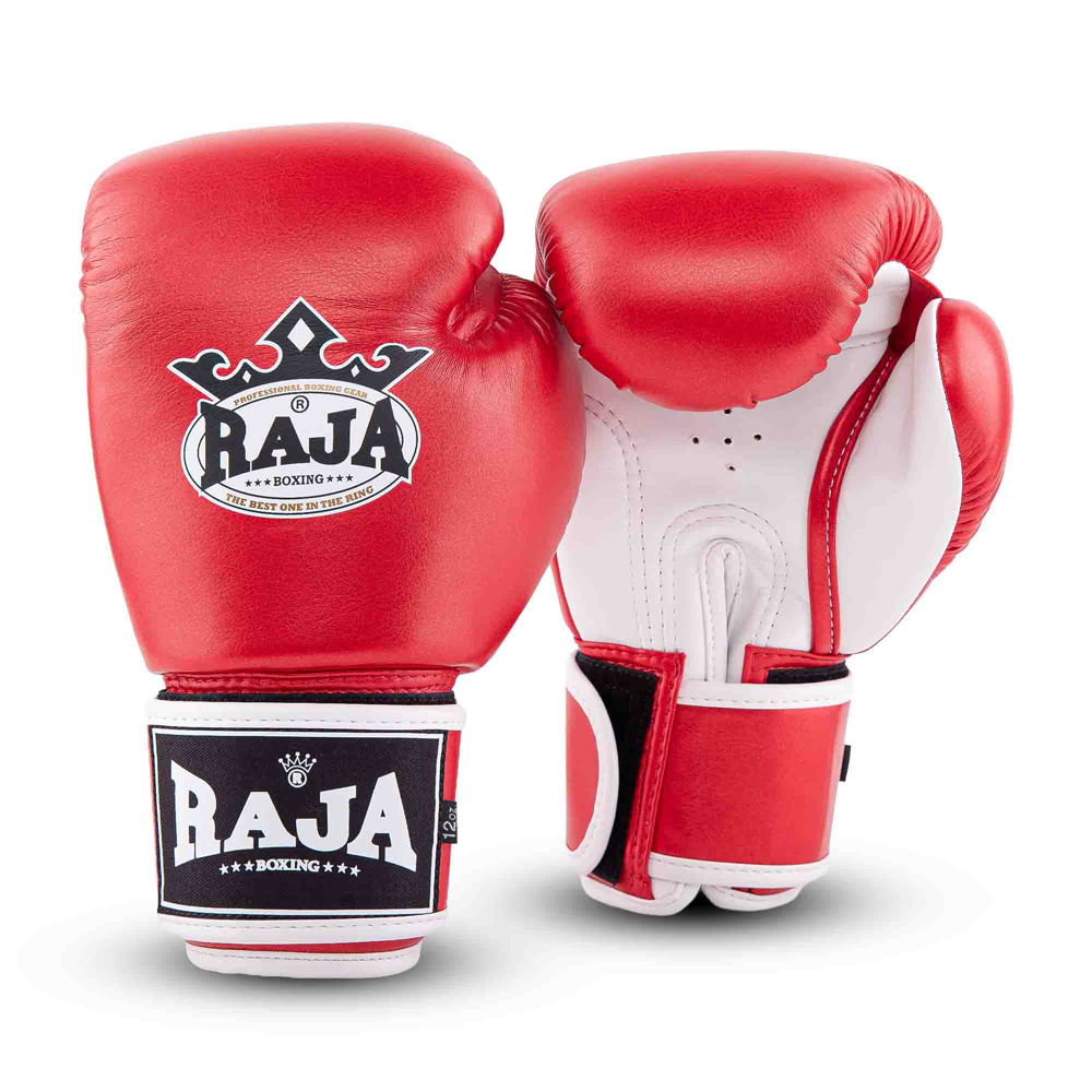 Raja Boxing "Metallic 2" Боксерские Перчатки Тайский Бокс Красные