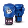 Raja Boxing "Metallic" Боксерские Перчатки Тайский Бокс  Синие
