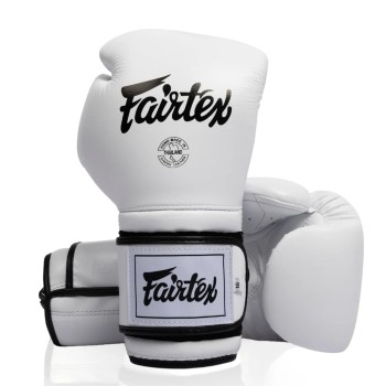 Fairtex BGV9C-Plus Боксерские Перчатки Мексиканский Стиль Белые