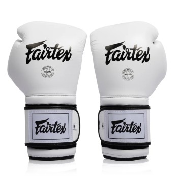 Fairtex BGV9C-Plus Боксерские Перчатки Мексиканский Стиль Белые