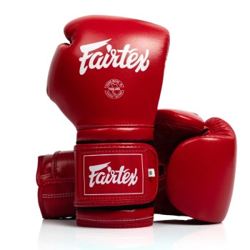 Fairtex BGV9C-Plus Боксерские Перчатки Мексиканский Стиль Красные