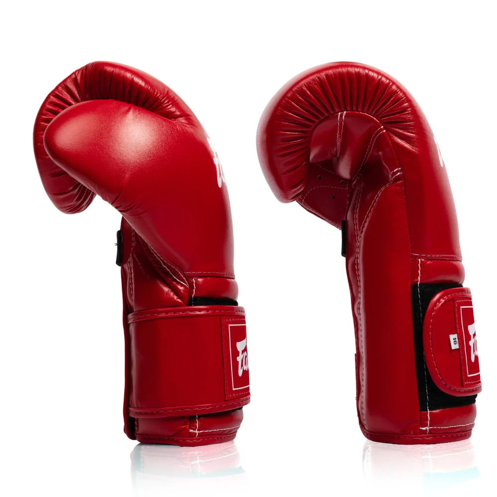 Fairtex BGV9C-Plus Боксерские Перчатки Мексиканский Стиль Красные