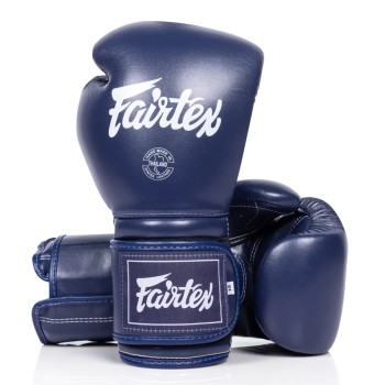 Fairtex BGV9C-Plus Боксерские Перчатки Мексиканский Стиль Синий