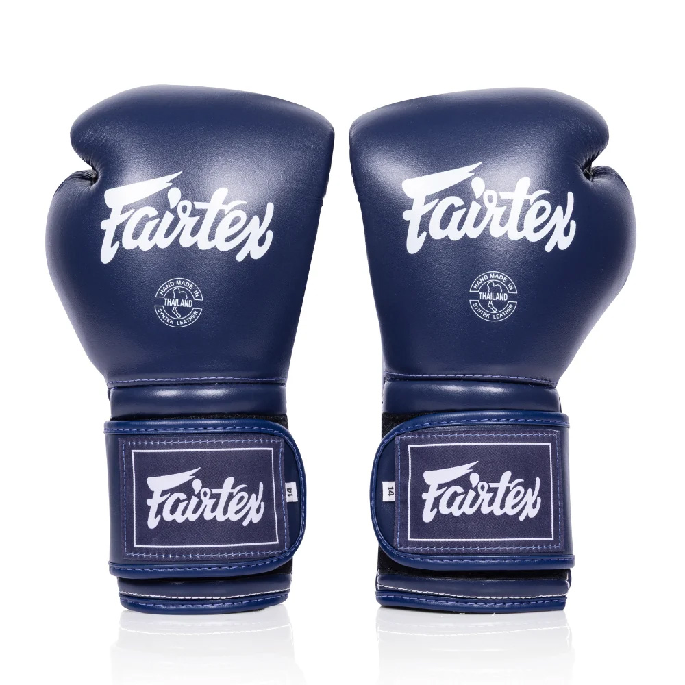 Fairtex BGV9C-Plus Боксерские Перчатки Мексиканский Стиль Синий