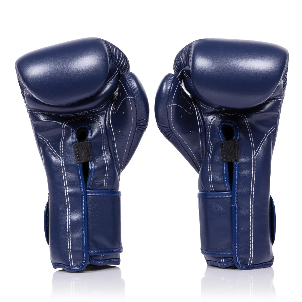 Fairtex BGV9C-Plus Боксерские Перчатки Мексиканский Стиль Синий