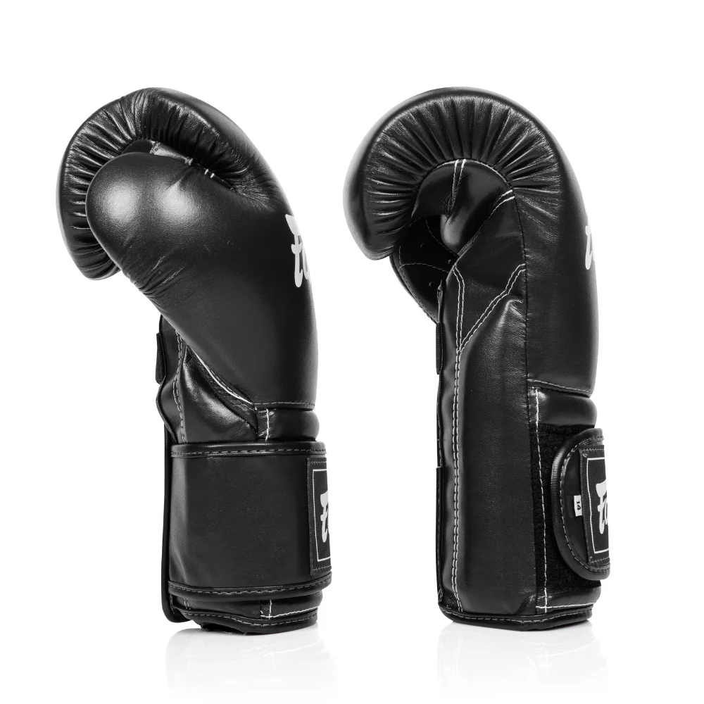 Fairtex BGV9C-Plus Боксерские Перчатки Мексиканский Стиль Черный