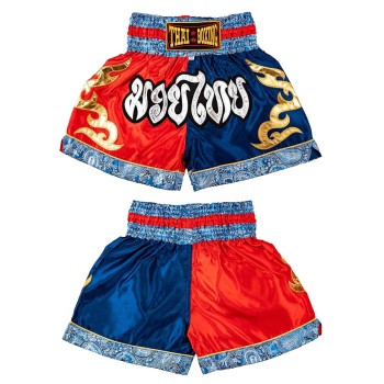 Thaiboxing Тайские Шорты Тайский Бокс Сине-Красные