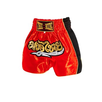 Thaiboxing Тайские Шорты Тайский Бокс «Retro» Красные