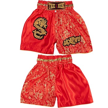 Thaiboxing Тайские Шорты Тайский Бокс «Dragon» Красные