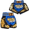 Thaiboxing Тайские Шорты Тайский Бокс Сине-Черные