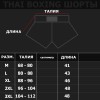 Thaiboxing Тайские Шорты Тайский Бокс Красно-Белые