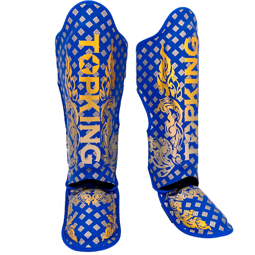 Top King TKSGKN-02 Защита Голени "Kanok2" Тайский Бокс Синий