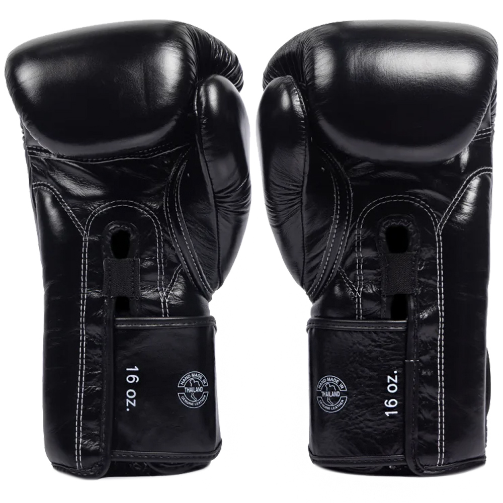 Fairtex "Titan" Боксерские Перчатки Тайский Бокс Черные