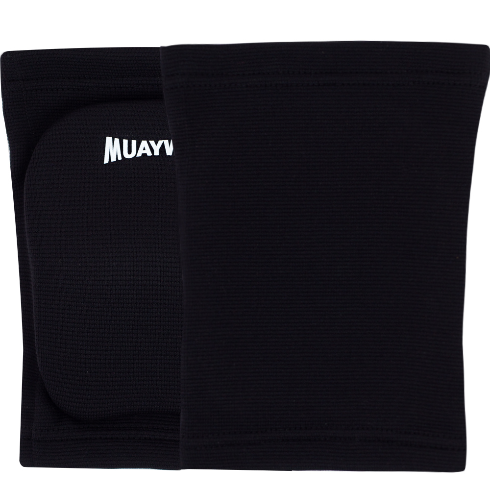 Muayway Наколенники Тайский Бокс Черные