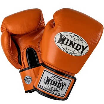 Windy BGVH Боксерские Перчатки Тайский Бокс Оранжевые 