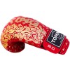 Top King "Kanok-02" Боксерские Перчатки Тайский Бокс Красные