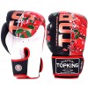Top King TKBGRS Боксерские Перчатки Тайский Бокс "Rose" Черный