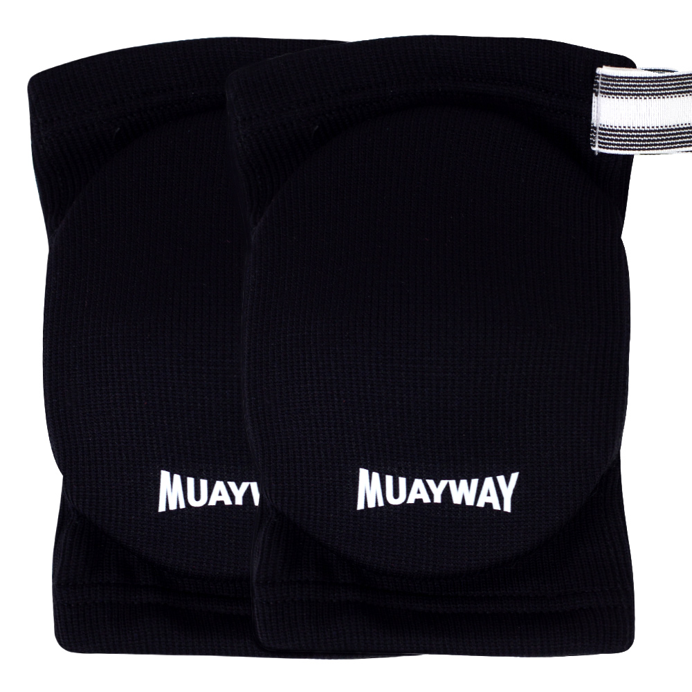 Muayway Налокотники Тайский Бокс Черные