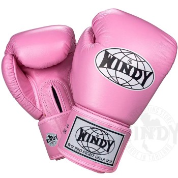 Windy BGVH Боксерские Перчатки Тайский Бокс Розовые 