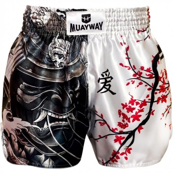 Muayway "Sakura For Samurai" Шорты Тайский Бокс + Фирменный Брелок Боксерская перчатка