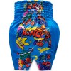 Top King х Puck Шорты TKXPTBS-02 Тайский Бокс Синие