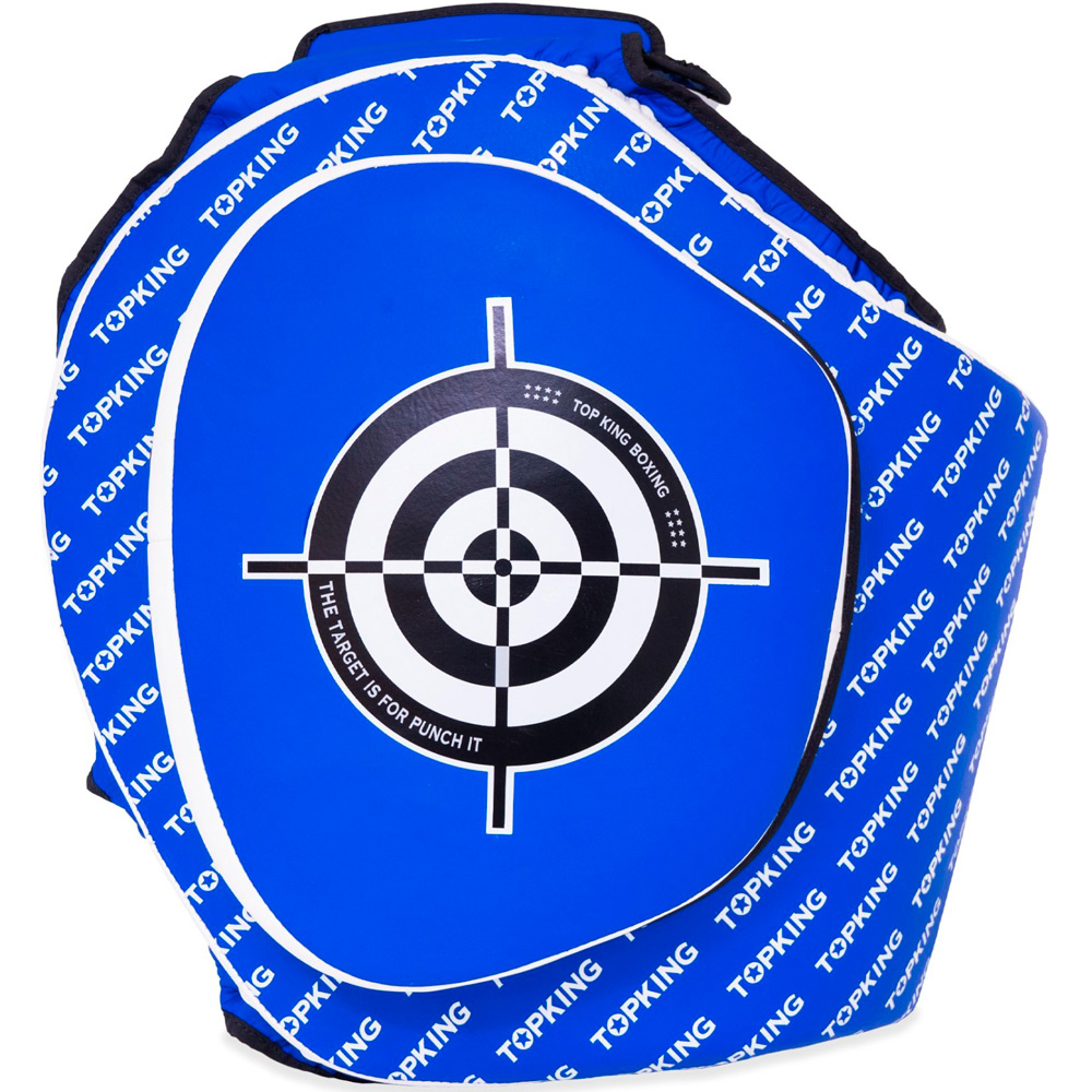 TopKing TKTHP-01-GL Тренерские Накладки "Thigh Pads" Тайский Бокс Синие