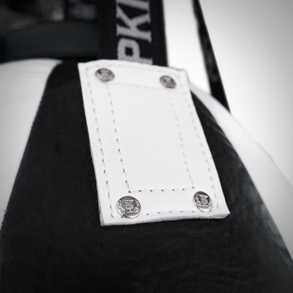 Top King TKHBT-ST Боксерская Груша Тайский Бокс Искусственная Кожа Черно-Белая Размер S