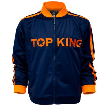 Top King TKTRS-011 Тренировочный Костюм Тайский Бокс Синий с Оранжевым