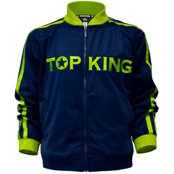 Top King TKTRS-011 Тренировочный Костюм Тайский Бокс Синий с Зеленым