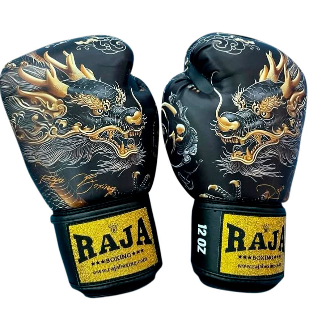 Raja Boxing "Gold Dragon" Боксерские Перчатки Тайский Бокс