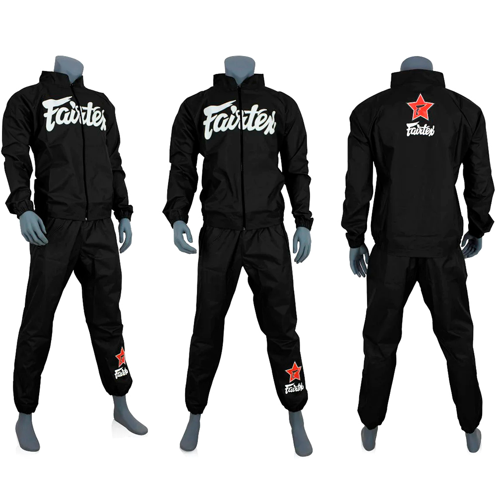 Fairtex VS2 Костюм Cауна Сгонка "Vinyl Sweat Suit" Черная