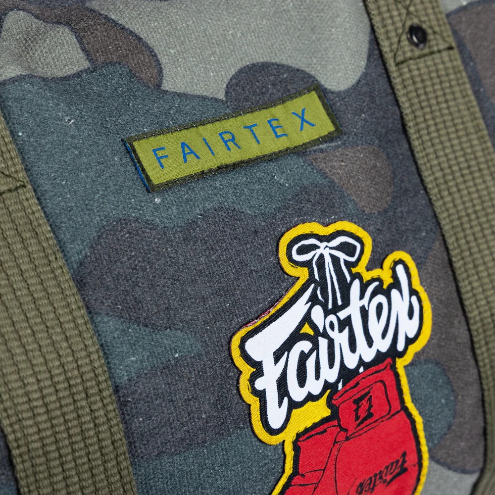 Fairtex BAG24 "Camo" Сумка Спортивная Тайский Бокс