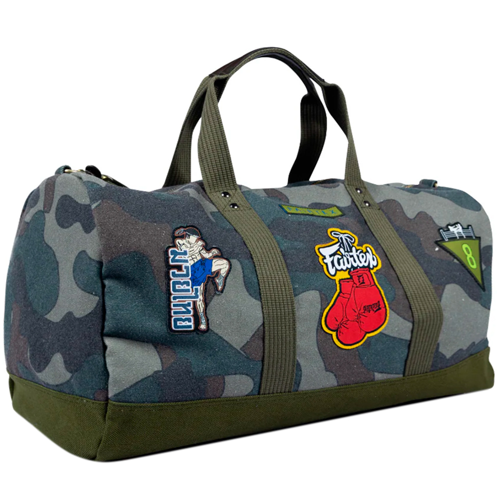 Fairtex BAG24 "Camo" Сумка Спортивная Тайский Бокс