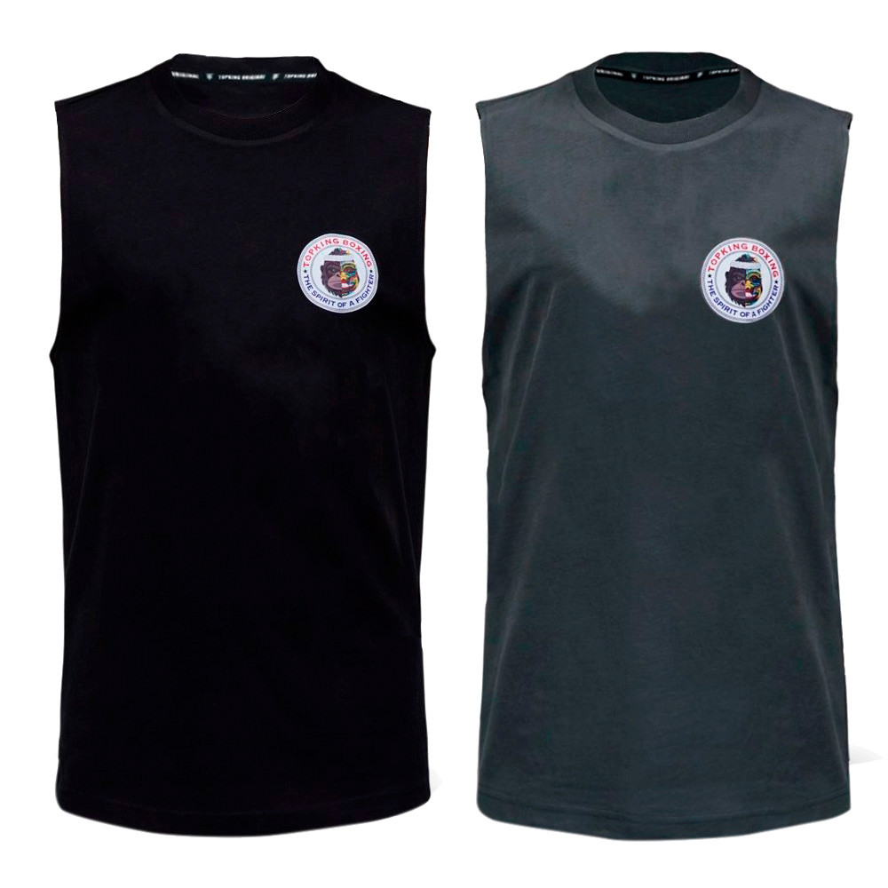 Top King Футболка Тренировочная Без Рукавов Тайский Бокс TKSLS-032