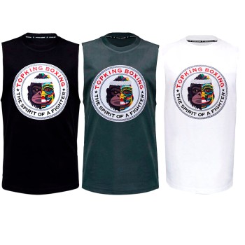 Top King Футболка Тренировочная Без Рукавов Тайский Бокс TKSLS-030