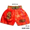 Детские Шорты Тайский Бокс "Thaiboxing" Дракон Красные
