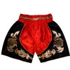 Детские Шорты Тайский Бокс "Thaiboxing" Красные с Золотом