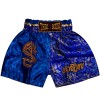 Детские Шорты Тайский Бокс "Thaiboxing" Дракон Синие 
