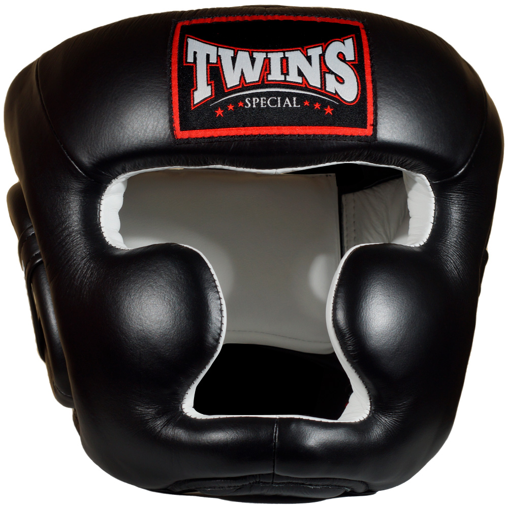Twins Special HGL3 Боксерский Шлем Тайский Бокс Черный