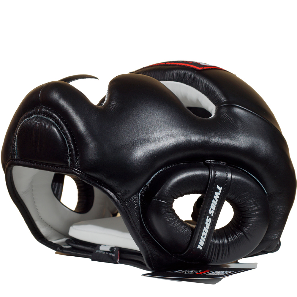 Twins Special HGL3 Боксерский Шлем Тайский Бокс Черный