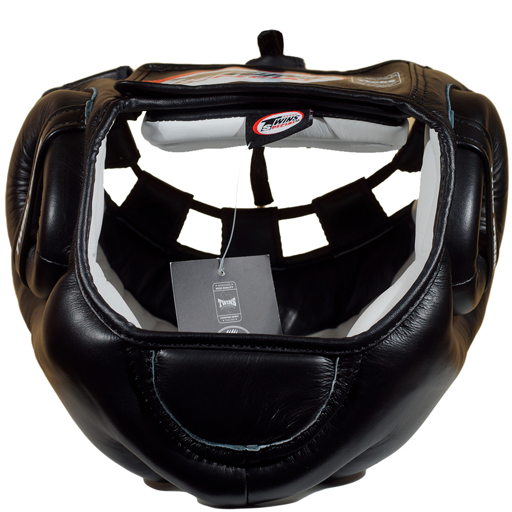 Twins Special HGL3 Боксерский Шлем Тайский Бокс Черный