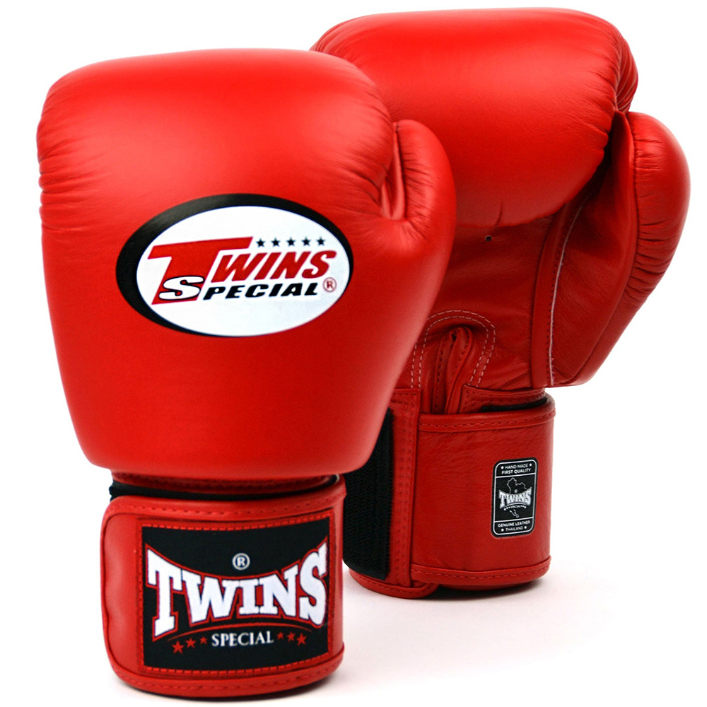 Twins Special BGVL3 Боксерские Перчатки Тайский Бокс Красные