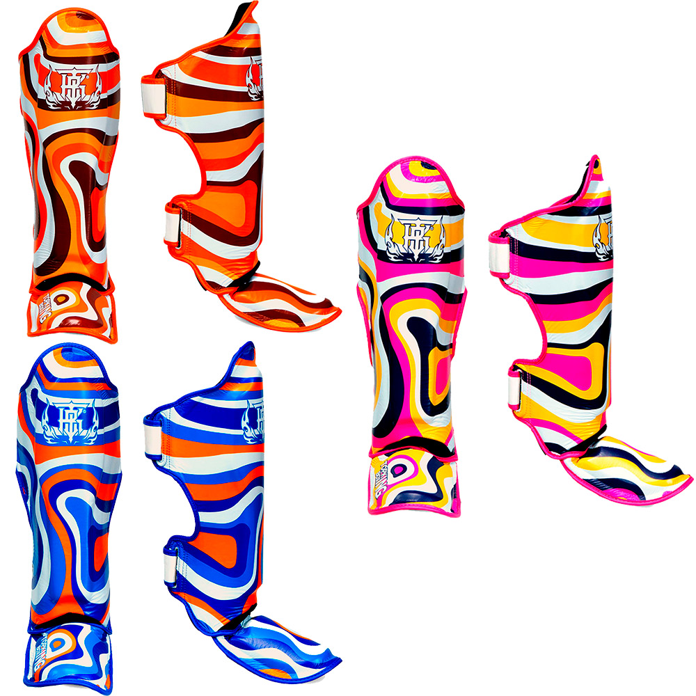 Top King "Lava" Защита Голени Тайский Бокс 