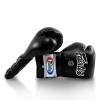 Fairtex BGL7 Pro Боксерские Перчатки Lace Up Шнурки Мексиканский Стиль Черные