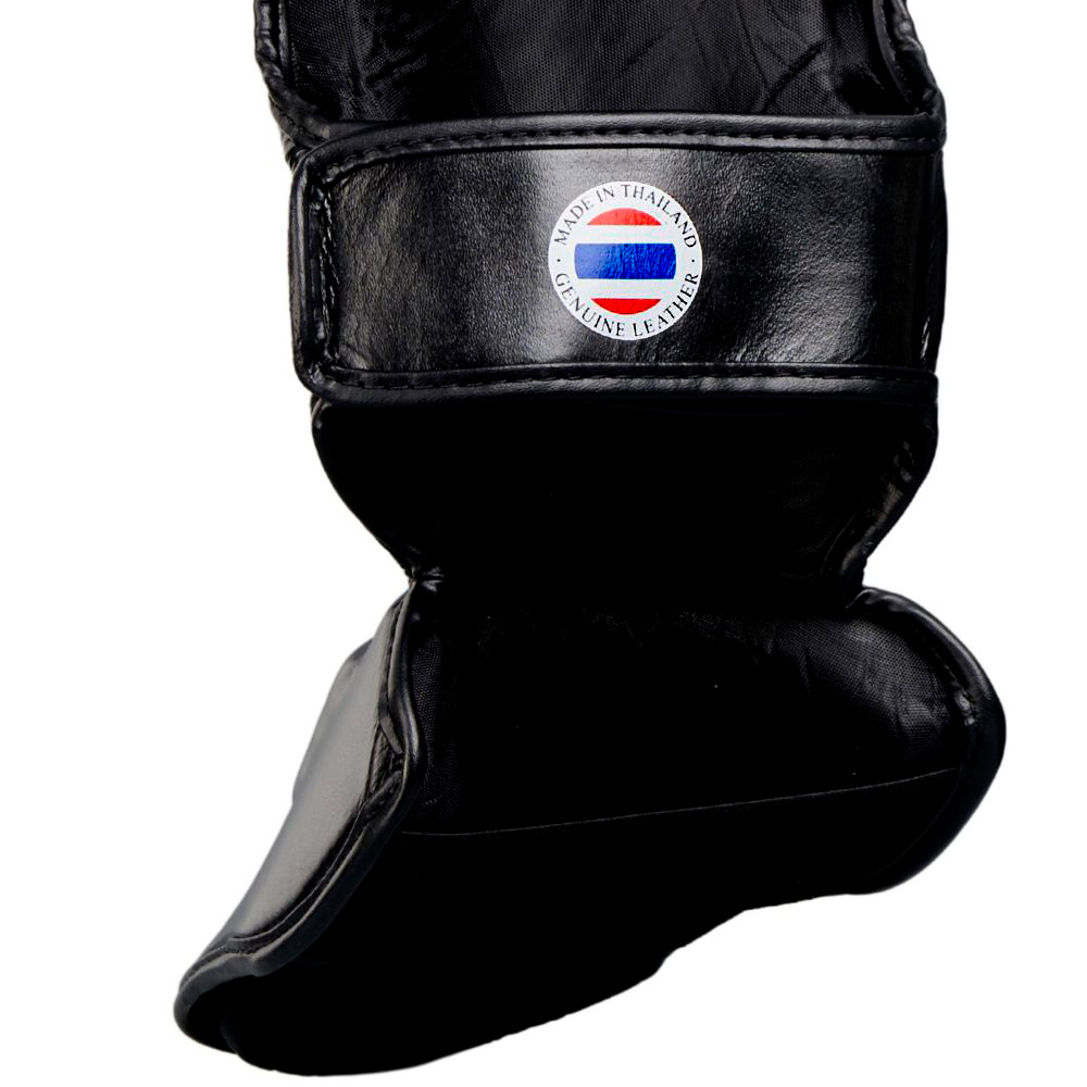 Mongkol Защита Голени Тайский Бокс Рисунок Черный