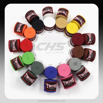 Twins Special CH5 Бинты Боксерские Тайский Бокс Эластичные Зеленые